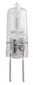 Лампа JC 12V 50W G6.35 SuperMax Лампа JC 12V 50W G6.35 SuperMax