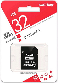 Карта памяти SD (SecureDigital). 32Gb SmartBuy SDHC Class10 (10mbs) 002067/093874 Карта памяти SD (SecureDigital). 32Gb SmartBuy SDHC Class10 (10mbs) 002067/093874