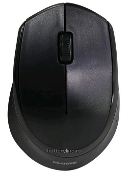 Мышь USB беспроводная Optical SmartBuy SBM-333AG-K 1200dpi (2.4ГГц/10м/2*R03 в комплекте) черный 044579 Мышь USB беспроводная Optical SmartBuy SBM-333AG-K 1200dpi (2.4ГГц/10м/2*R03 в комплекте) черный 044579