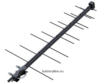 Антенна для цифрового ТВ наружная BAS-1111-5V ПЕЧОРА активная 32 дБи до (40)80км, гнездо под F (питание от приставки)  007456 Антенна для цифрового ТВ наружная BAS-1111-5V ПЕЧОРА активная 32 дБи до (40)80км, гнездо под F (питание от приставки)  007456
