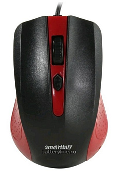Мышь USB Optical SmartBuy SBM-352-RK 1600dpi черно-красный 005655 Мышь USB Optical SmartBuy SBM-352-RK 1600dpi черно-красный 005655
