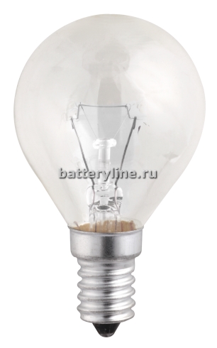 Лампа D1/P45 шар E14 40W clear  jaZZway 320256 (5/100)