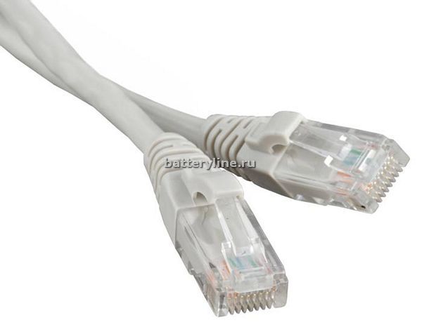 Кабель Патч-корд 5e (RJ45-RJ45)  0.25м литой