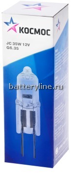 Лампа JC 12V 35W G6.35 Космос (5/50) 190223