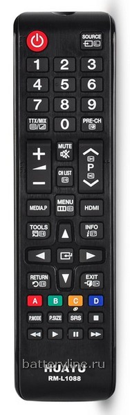 Пульт SAMSUNG RM-L1088 [TV-LCD] универсальный  11946