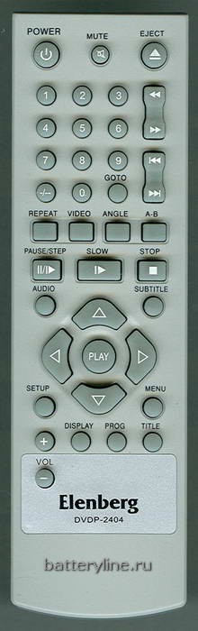 Пульт Elenberg DVDP-2404 [DVD]  10605