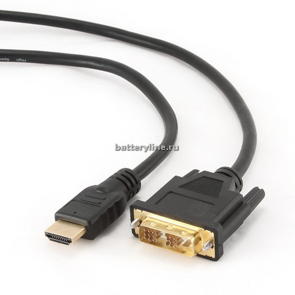 Кабель .HDMI-DVI-D (single link) экран. 10.0m  048514/063999 Кабель .HDMI-DVI-D (single link) экран. 10.0m  048514/063999