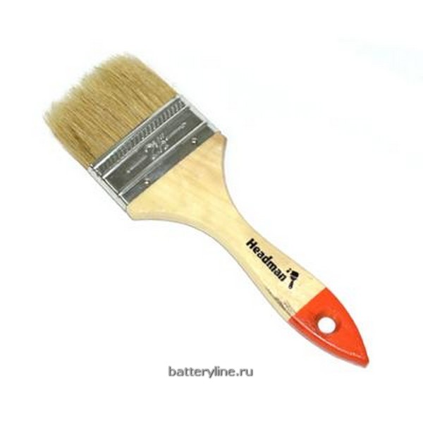 Кисть малярная плоская  63мм №2.5 (нат.щетина) [01-1-425]