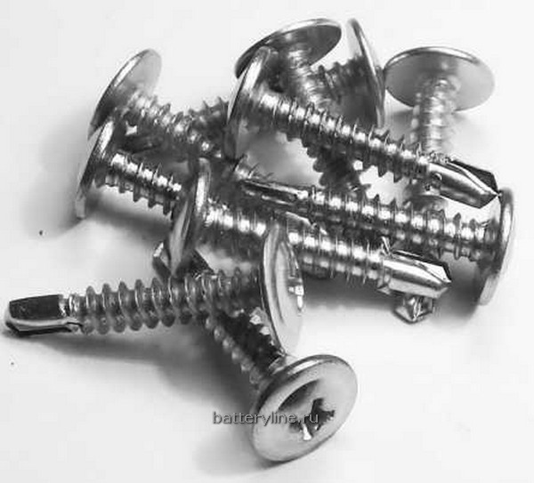 Саморез полусфера-прессшайба сверло 4,2х38 цинк (100)