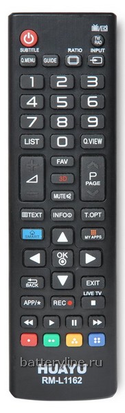 Пульт LG RM-L1162 [TV-LCD SMART 3D] универсальный