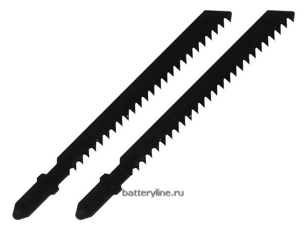 Пилки для эл.лобзика ( 75х3.0мм HCS) (дерево,пласт грубый рез) Remocolor (2шт в упак)[81-2-307]