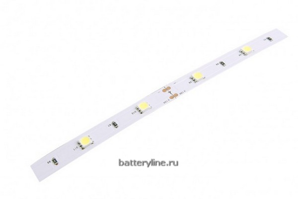 Лента светод 5.0м SMD 5050/60/RGB IP20 (300LED на 5м) ECO пит DC-12v-6A  006943