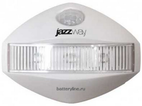 Фонарь-светильник 3LED jaZZway TS1-L03 с датчиком движения (3*R03) 327316