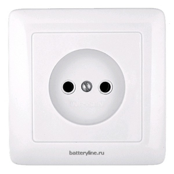 Розетка 1гн Schneider Electric ХИТ белая 10A RS10-132-B (1/10) 333407