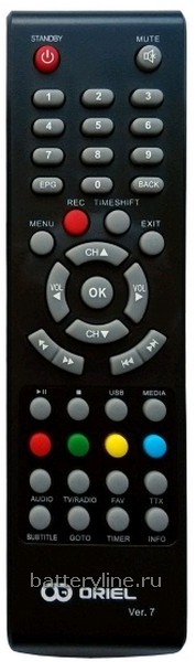Пульт ORIEL ПДУ- 7 (710/720/740/750/751/821/825/840/870/910/920/950) Пульт ORIEL ПДУ- 7 (710/720/740/750/751/821/825/840/870/910/920/950)