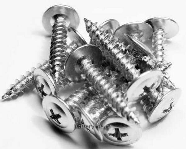 Саморез полусфера-прессшайба 4,2х75(76), цинк, остр. (50)