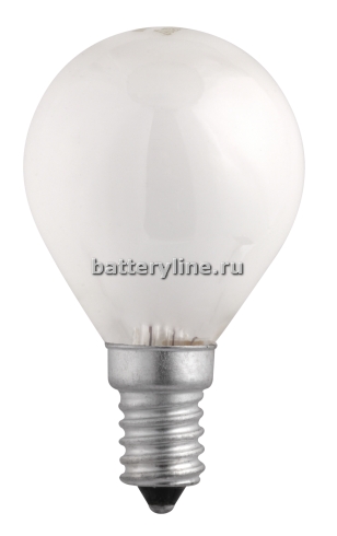 Лампа D1/P45 шар E14 60W матов  jaZZway 320317 (5/100)