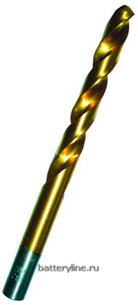 Сверло по металлу  3.5мм x70мм (P6M5/HSS TIN 135гр нитрид.титан) Hardax [35-5-635]