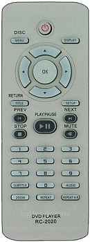 Пульт PHILIPS RC-2020 [DVD]  10891