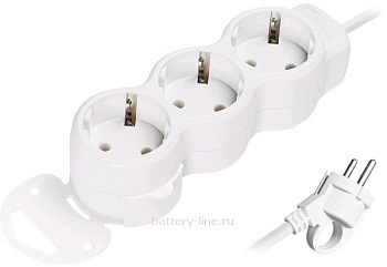 Удлинитель 3гн 3м 16A c заземлением SmartBuy SBE-16-3-03m-Z (ПВС 3*1)
