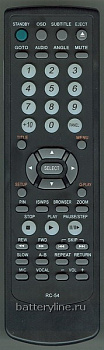 Пульт BBK RC-54 [DVD]  10852