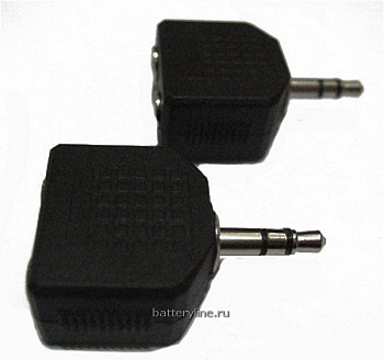 Переходник джек3.5шт-2*джек3.5гн stereo