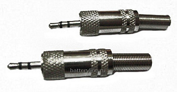 Штекер джек2.5 стерео металл/пружинка