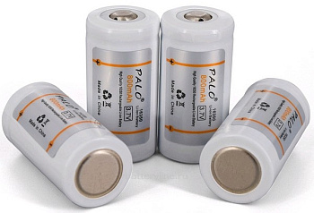 Аккумулятор 16350 [li-ion 800(700)mAh 3.7v] 34мм*16мм аналог CR123 с контактом