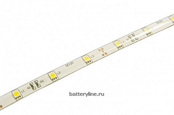 Лента светод 5.0м SMD 5050/30/RGB IP65 (150LED на 5м) пит DC-12v-3A влагозащ 327637