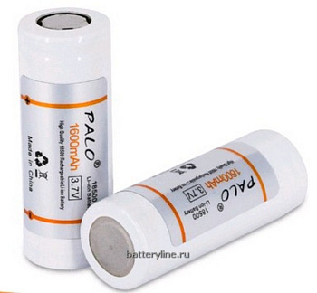 Аккумулятор 18500 [li-ion 1400/1600mAh 3.7v] 50мм*18.3мм без защиты