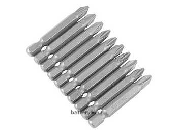 Инструмент. набор БИТ PH2 50мм (10 предм) РемоКолор [33-2-721]