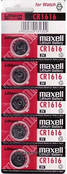 Батарейка CR1616 3v Maxell BL5
