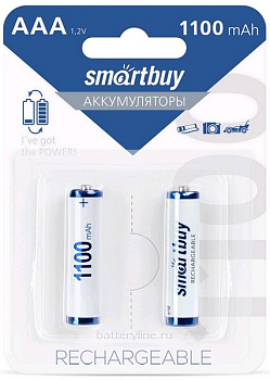 аккумулятор R03. 1100mAh NiMh SmartBuy BL2