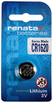 Батарейка CR1620 3v RENATA BL1 (1/10)