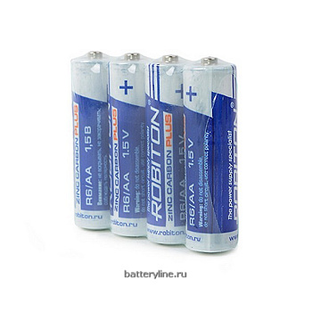 Батарейка AA R6 ROBITON plus (4/60/1200) Батарейка AA R6 ROBITON plus (4/60/1200)