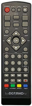 Пульт D-COLOR DC-711HD [DVB-T2]
