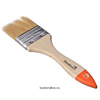 Кисть малярная плоская  50мм №2 (нат.щетина) [01-1-420]