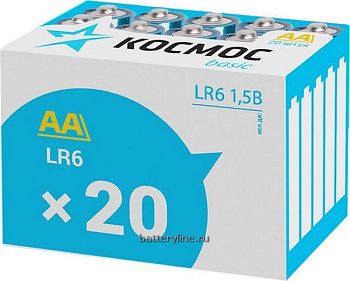 Батарейка AA LR6 Космос. box36 (4/36) Батарейка AA LR6 Космос. box36 (4/36)