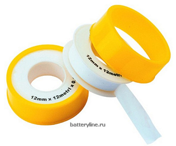 Лента тефлоновая ФУМ 12мм x10м (Hobbi) [49-8-012]