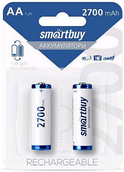 аккумулятор R6 2700mAh NiMh SmartBuy BL2 аккумулятор R6 2700mAh NiMh SmartBuy BL2
