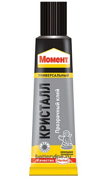 Клей МОМЕНТ  30мл кристалл прозрачный (1/10) 202303
