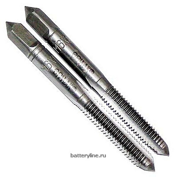 Метчик ручной М12х1,25 (компл 2шт) ЕРМАК (1/10) [653-053]