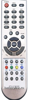 Пульт SUPRA STV-LC1914W / TVD34 (Changhong L22C699A,GHK-4421A) [TV-LCD]