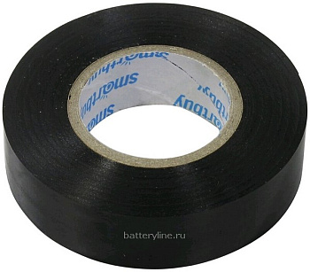 Изолента ПВХ 19мм х 20м черный SmartBuy 038219