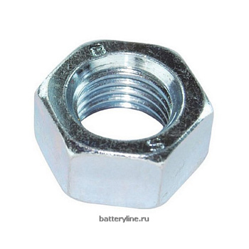 Гайка M 5х0.8 цинк (50)