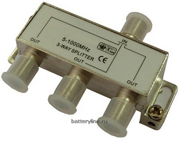 Разветв тв  на Fраз МЕТАЛЛ 1катег на 3TV 5-1000МГц