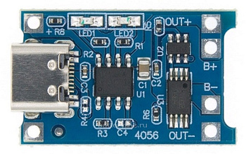 плата заряда Li-Ion Type-C с контролем зяряда HW-373 плата заряда Li-Ion Type-C с контролем зяряда HW-373