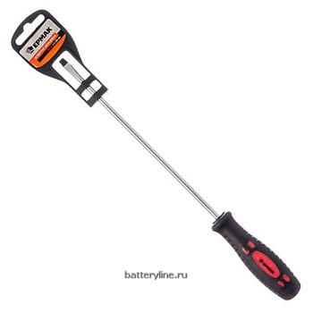 Отвертка плоск 5x200 (RR SL 5х200мм) ЕРМАК (3/12) [651-097]