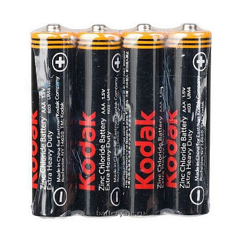 Батарейка AAA R03 Kodak (4/40/200)