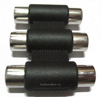 Переходник 3T-3T (3RCAгн-3RCAгн) (тринокль)